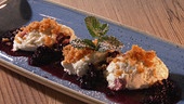 Topfennockerl mit Hollerröster 
