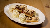 Zwetschken-Topfen-Kuchen mit Streusel