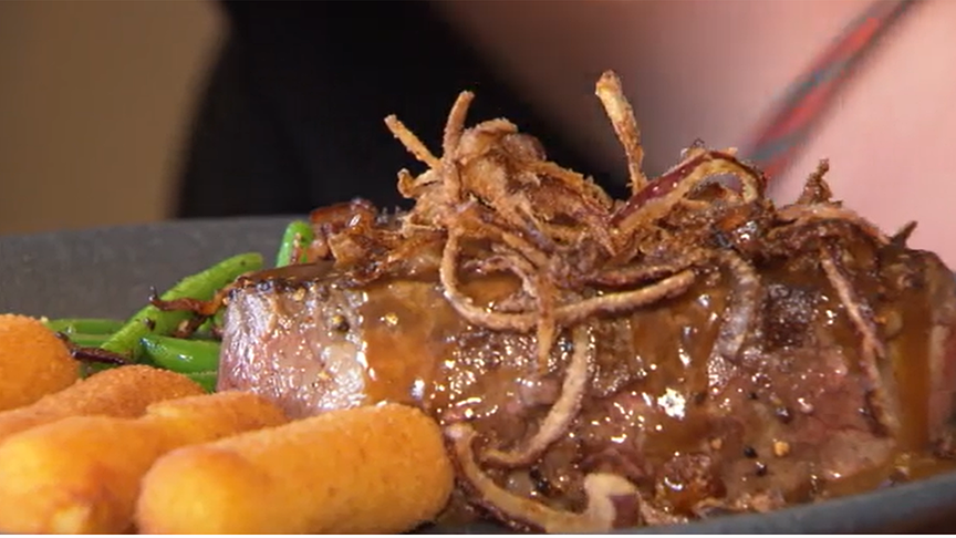 Zwiebelrostbraten