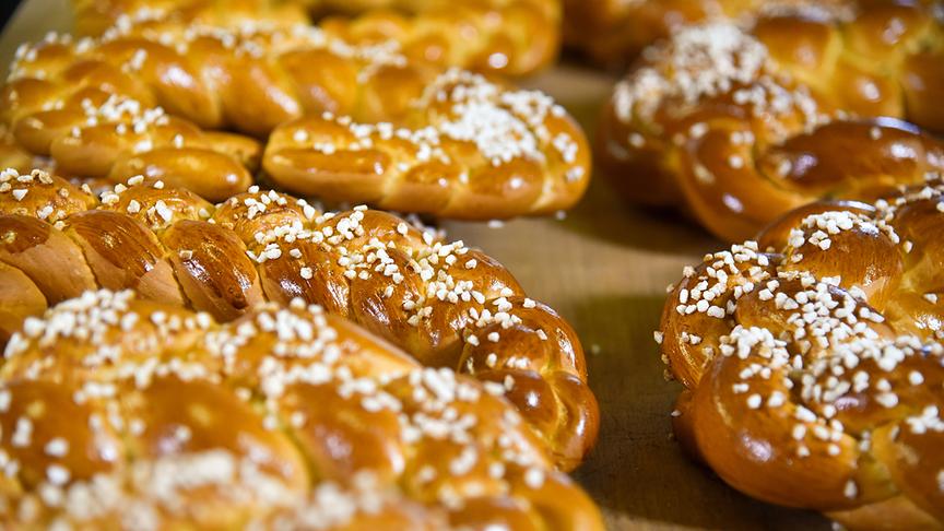 Im Bild: Osterstriezel.