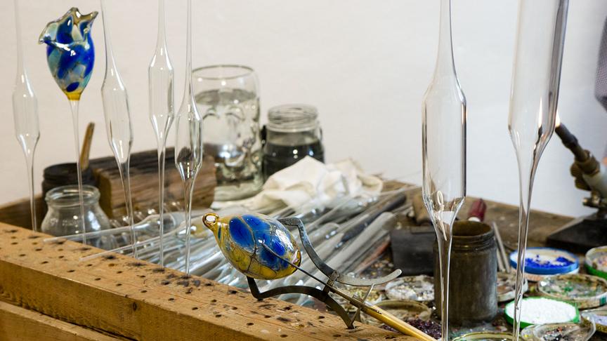 Im Bild: Glasostereier.