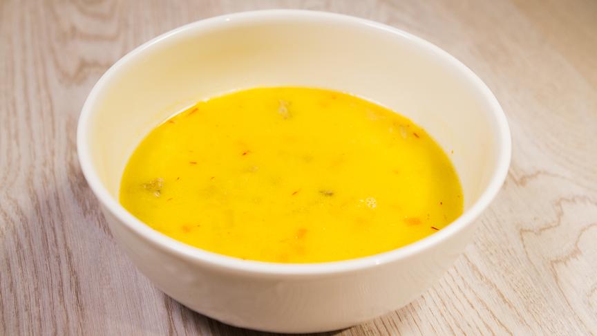 Gelbe Suppe (Kärntner Kirchtagssuppe)