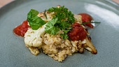 Rollgerstel-Risotto mit Karfiol