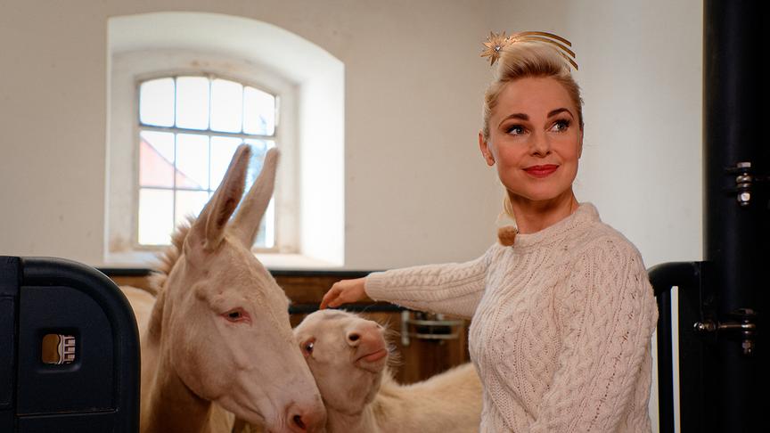 © Juraj Melicher Silvia Schneider mit Eseln