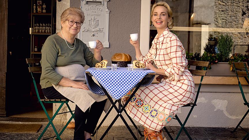 © Silvia mit Valeria Domenis (Foto: ORF/ Silvia Schneider GmbH/ Christian Vogel) Silvia mit Valeria Domenis