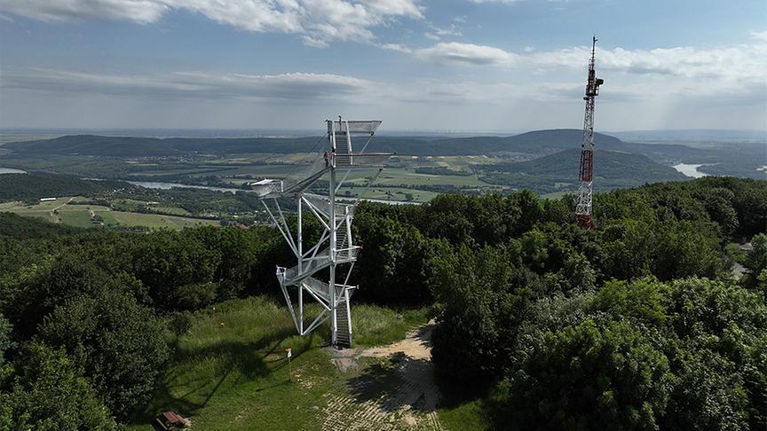 UFO Tower Aussichtsplattform.