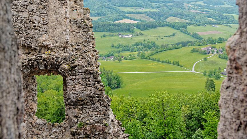 Burgruine Araburg am Kaunberg