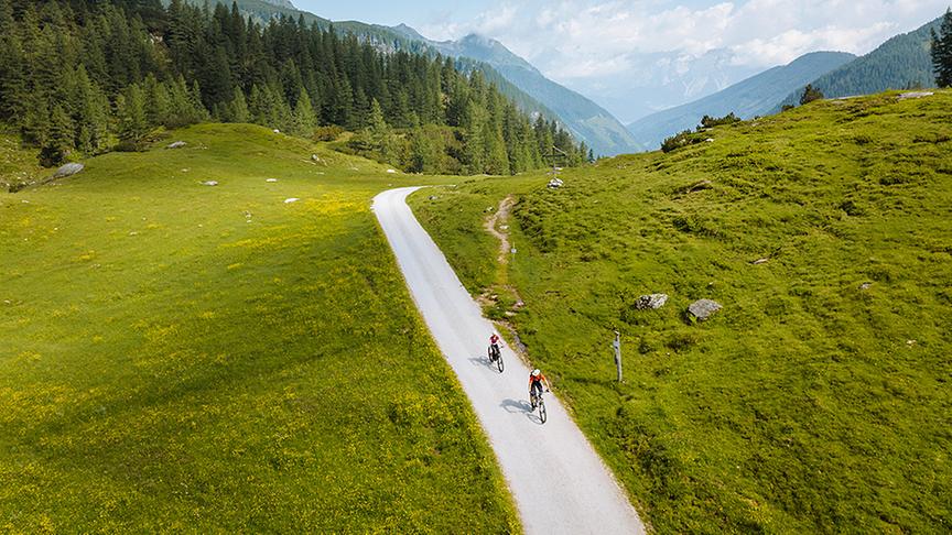 Silvia per Rad unterwegs mit Markus Pekoll
