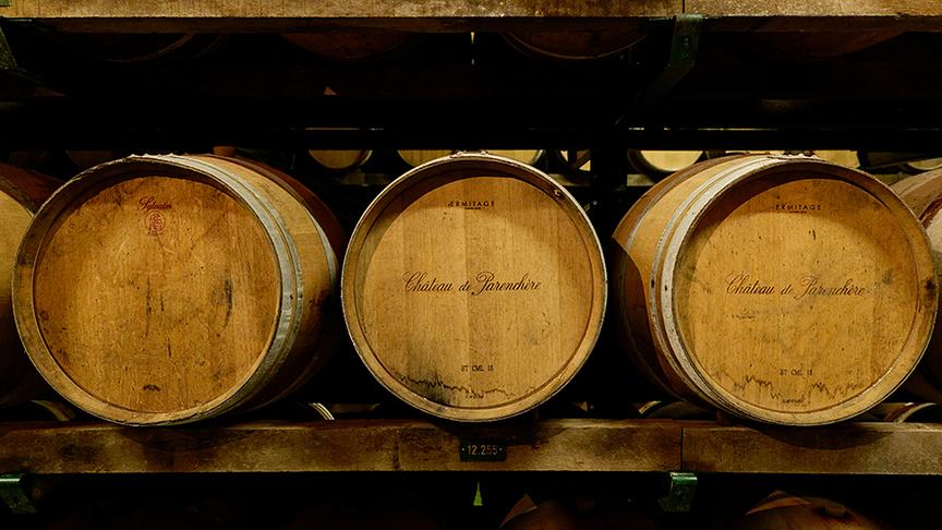 Silvia zu Besuch in der Essigmanufaktur Gölles.