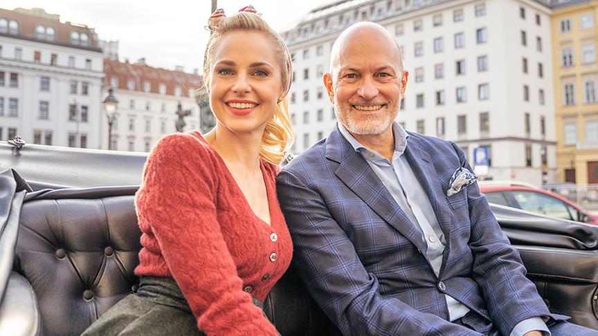 Silvia Schneider mit "Erlebe Deine Hauptstadt"-Initiator Christian Lerner.