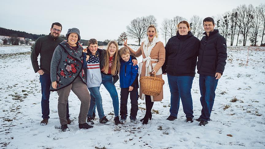 Einblick in die Freitagssendung.