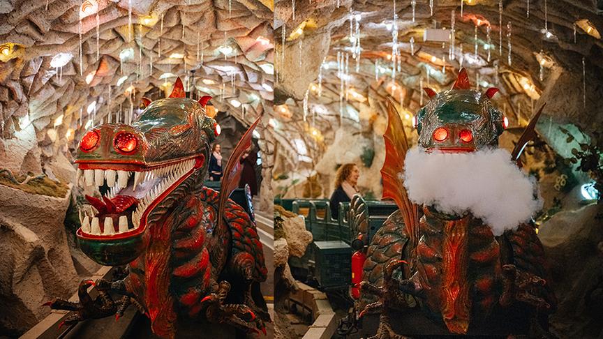 © Foto: Simeon Baker In der Linzer Grottenbahn am Pöstlingberg.