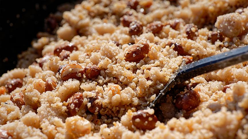 Heidensterz und Schwammerlsuppe