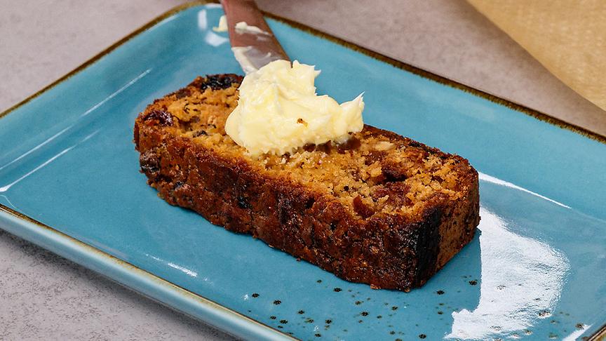 Irish Barmbrack/ Früchtekuchen