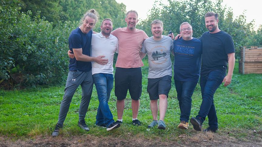 Silvias Crew gut gelaunt in Irland