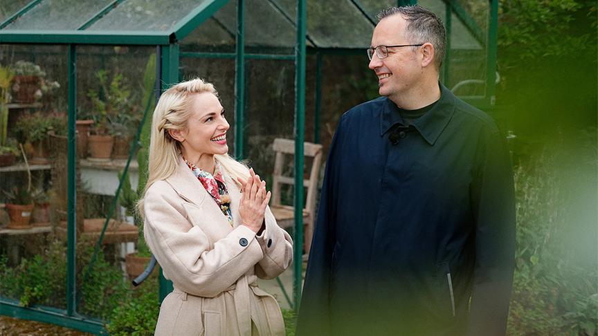 Silvia zu Besuch auf Kilruddery Castle - Spaziergang durch die Gärten mit Niall O’Sullivan