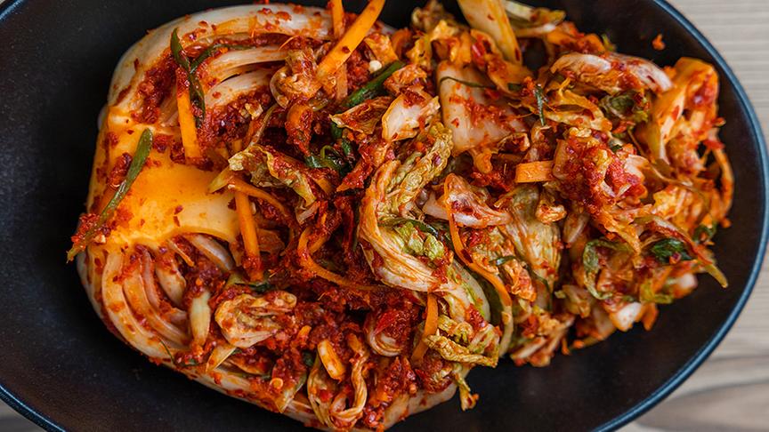 Kimchi - fermentiertes Gemüse.