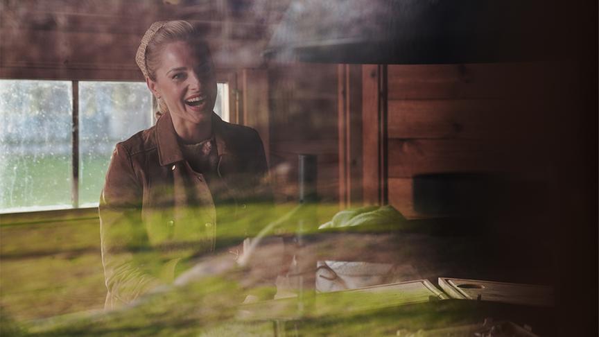 © Foto: Simeon Baker Silvia zu Gast bei Monika Rosenfellner.