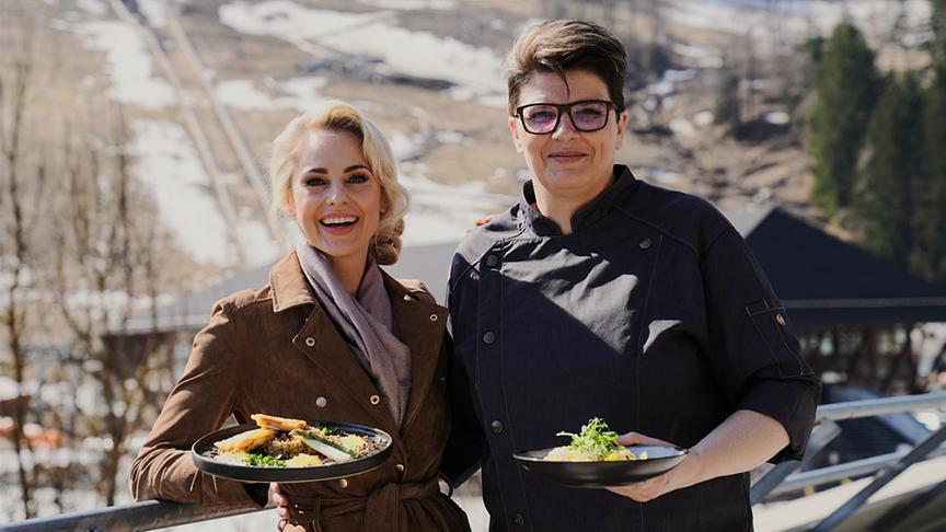 © Foto: Simeon Baker Kochen mit Brigitte Gell.