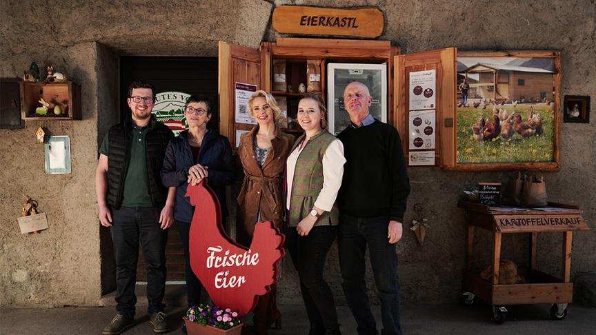 © Foto: Simeon Baker Silvia mit Familie Prunner.