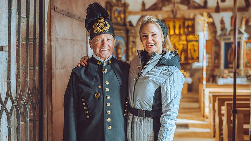 © Foto: Simeon Baker Zu Besuch bei der Wallfahrtskirche zur hl. Agatha.