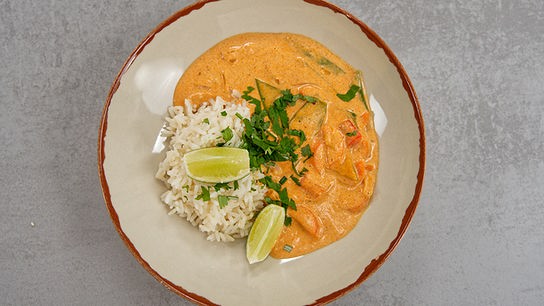 Rotes Thai Curry Vegan