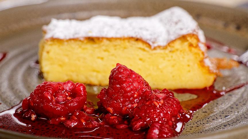 Sernik - Polnischer Käsekuchen