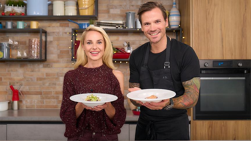 © Silvia mit Fabian Günzel, Foto: ORF/ Silvia Schneider GmbH Silvia mit Fabian Günzel