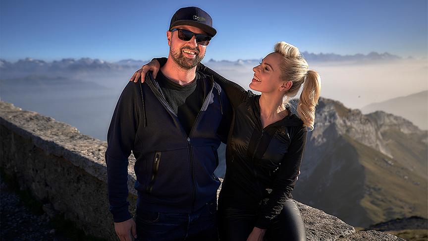 Silvia & Patrick Schneider - Sonnenaufgang am Pilatus Berg