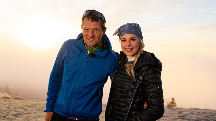 © Simeon Baker Siegfried Krainer und Silvia Schneider auf der Gerlitzenalpe