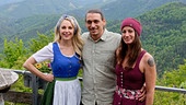 Silvia mit Stefanie Rysavi und Simon Reiter