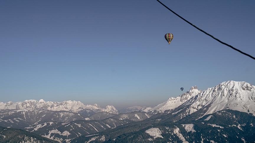 © Foto: Simeon Baker Ballonfahrt über Filzmoos