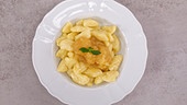 Süße Kopytka – süße Kartoffelklößchen