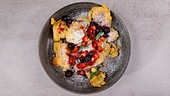 Weiße Schokolade-Irish Coffee-Kaiserschmarrn