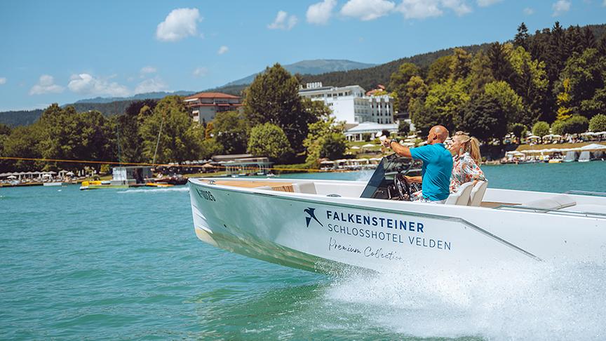 motorboot am wörthersee