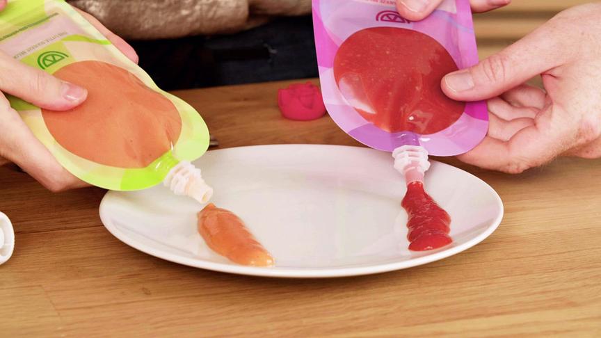 Selbstgemachte Quetschies