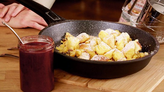 Kaiserschmarrn mit Zwetschkenröster