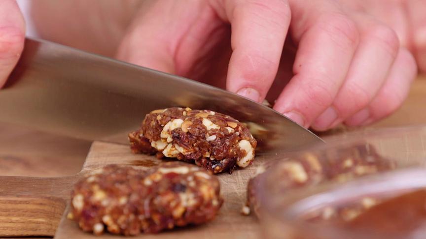 Selbstgemachter Powerriegel