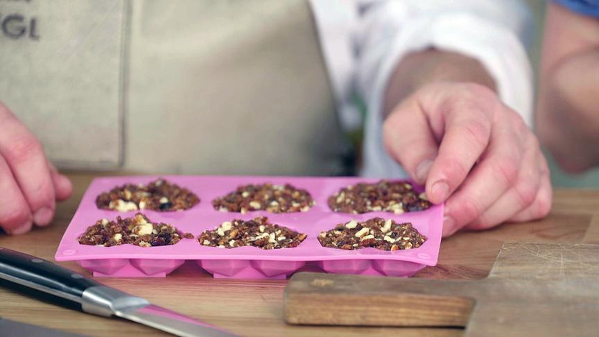 Selbstgemachter Powerriegel