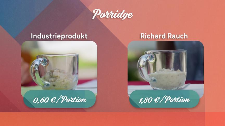 Porridge: Preisvergleich Industrieprodukt vs. selbstgemacht