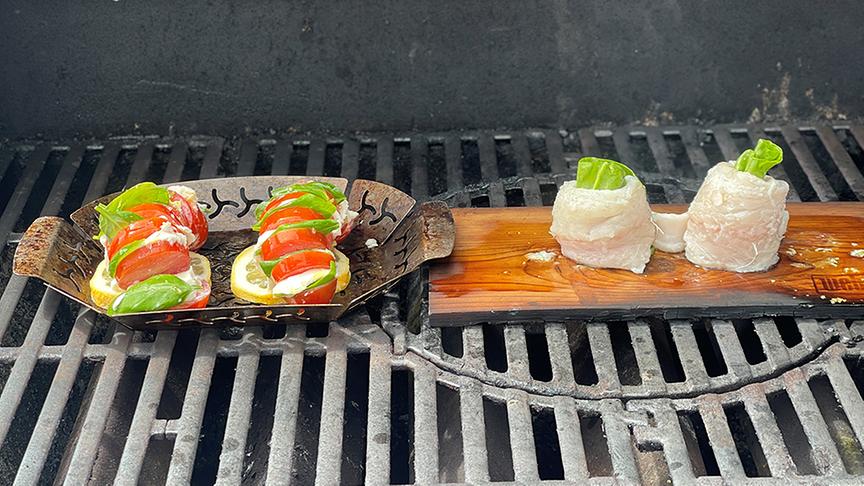 © Yulia Haybäck Fischröllchen vom Grill