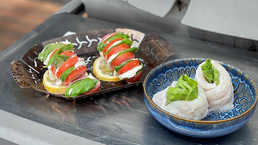 © Yulia Haybäck Fischröllchen vom Grill