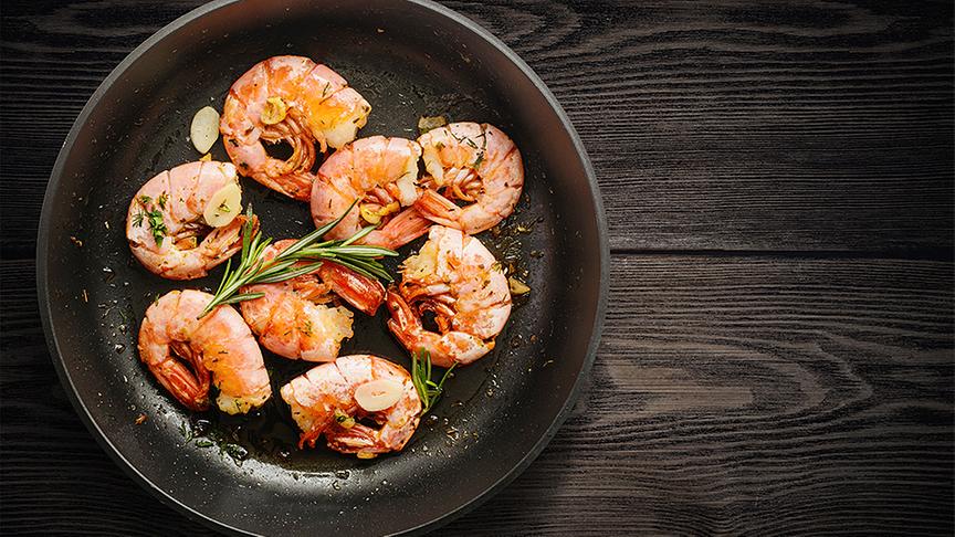 © Foto: Colourbox (Beispielfoto) Gegrillte Scampi