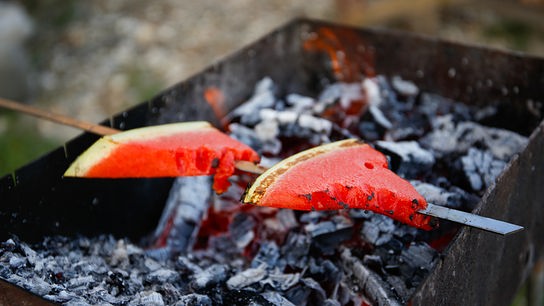 Gegrillte Wassermelone