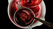 Himbeermarmelade (Beispielfoto)