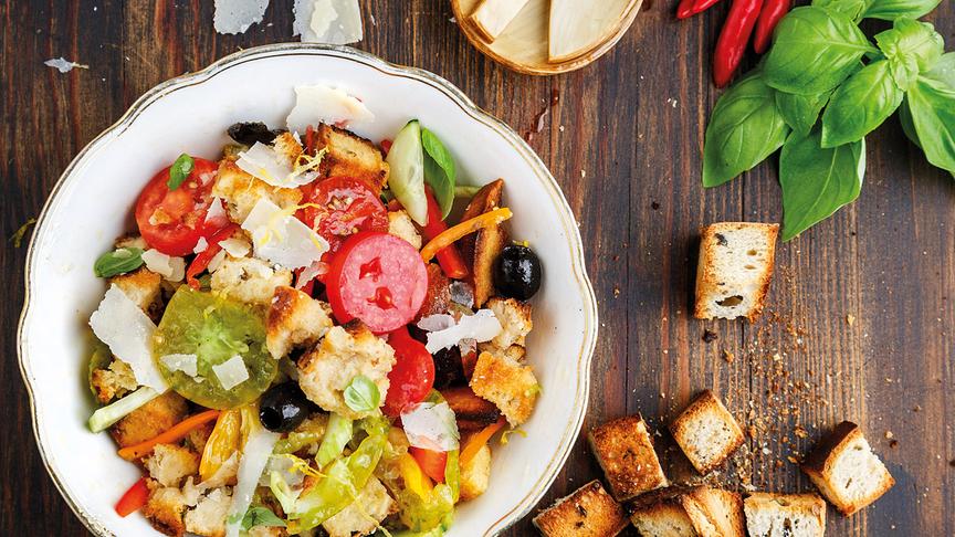 © © Foto: Wolfgang Hummer, aus meinem Kochbuch Simply Pasta, Pizza & Co Panzanella
