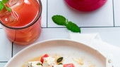 Wassermelonen-Feta-Salat