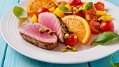Orangen-Thunfisch-Salat