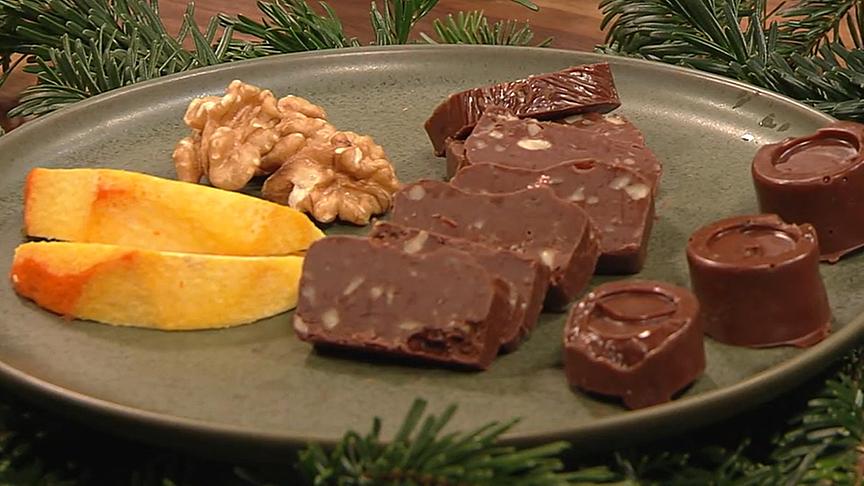 © Foto: ORF Weihnachtsschokolade