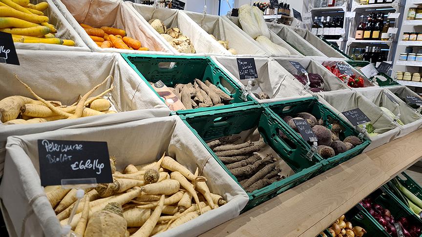 Im Bild: Unverpacktes Gemüse
